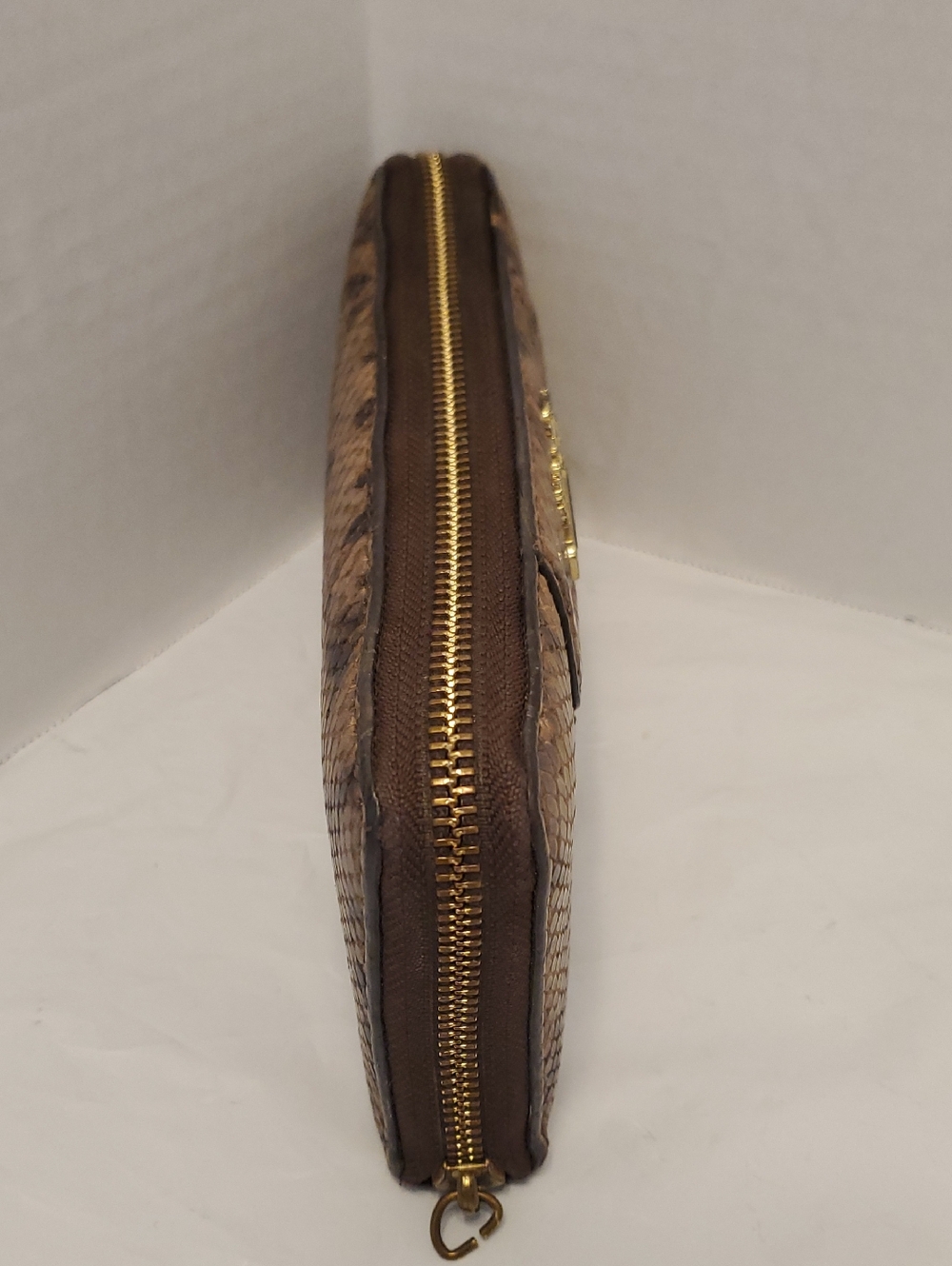 Coach Python-Embossed Leather Wallet - Picture 3 of 6